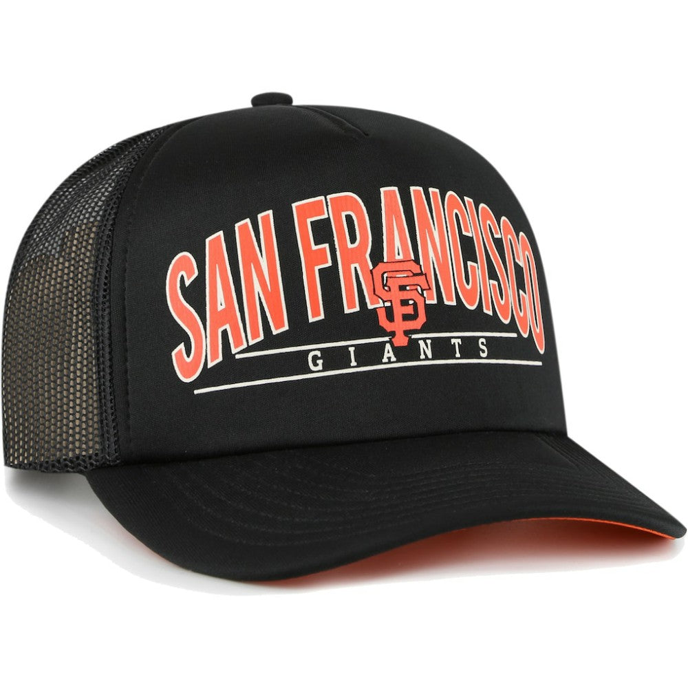 San Francisco Giants '47 Backhaul Foam Trucker Snapback Hat - MLB Hats
