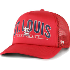 St. Louis Cardinals '47 Backhaul Foam Trucker Snapback Hat - MLB Hats