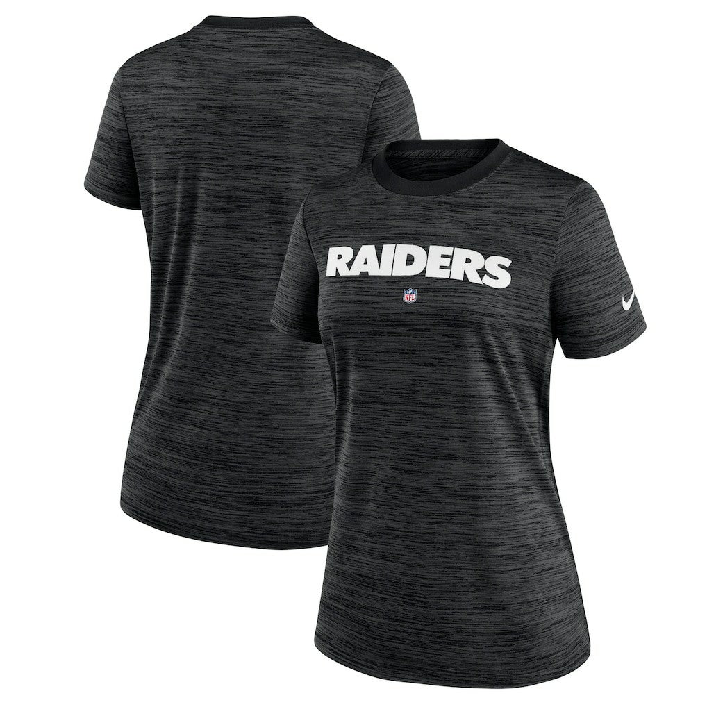 Las Vegas Raiders Women's Sideline Velocity Performance T-Shirt | NFL Online