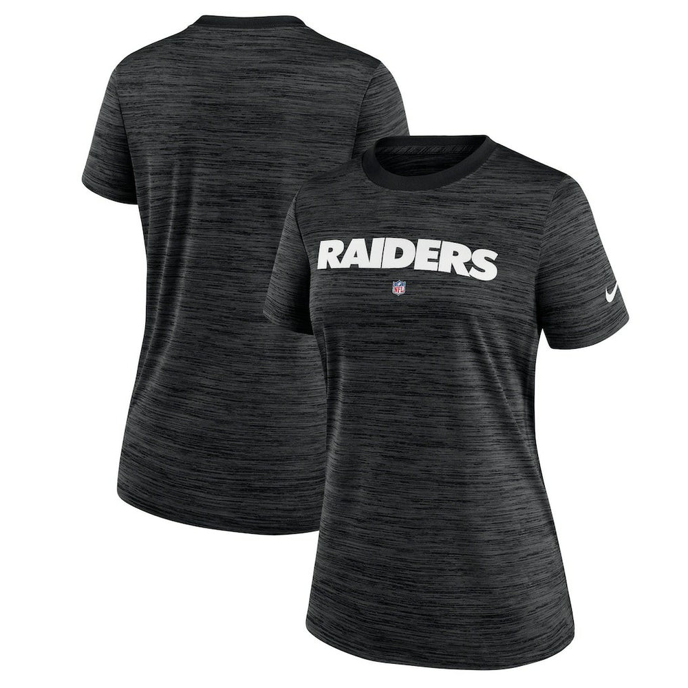 Las Vegas Raiders Women's Sideline Velocity Performance T-Shirt | NFL Online
