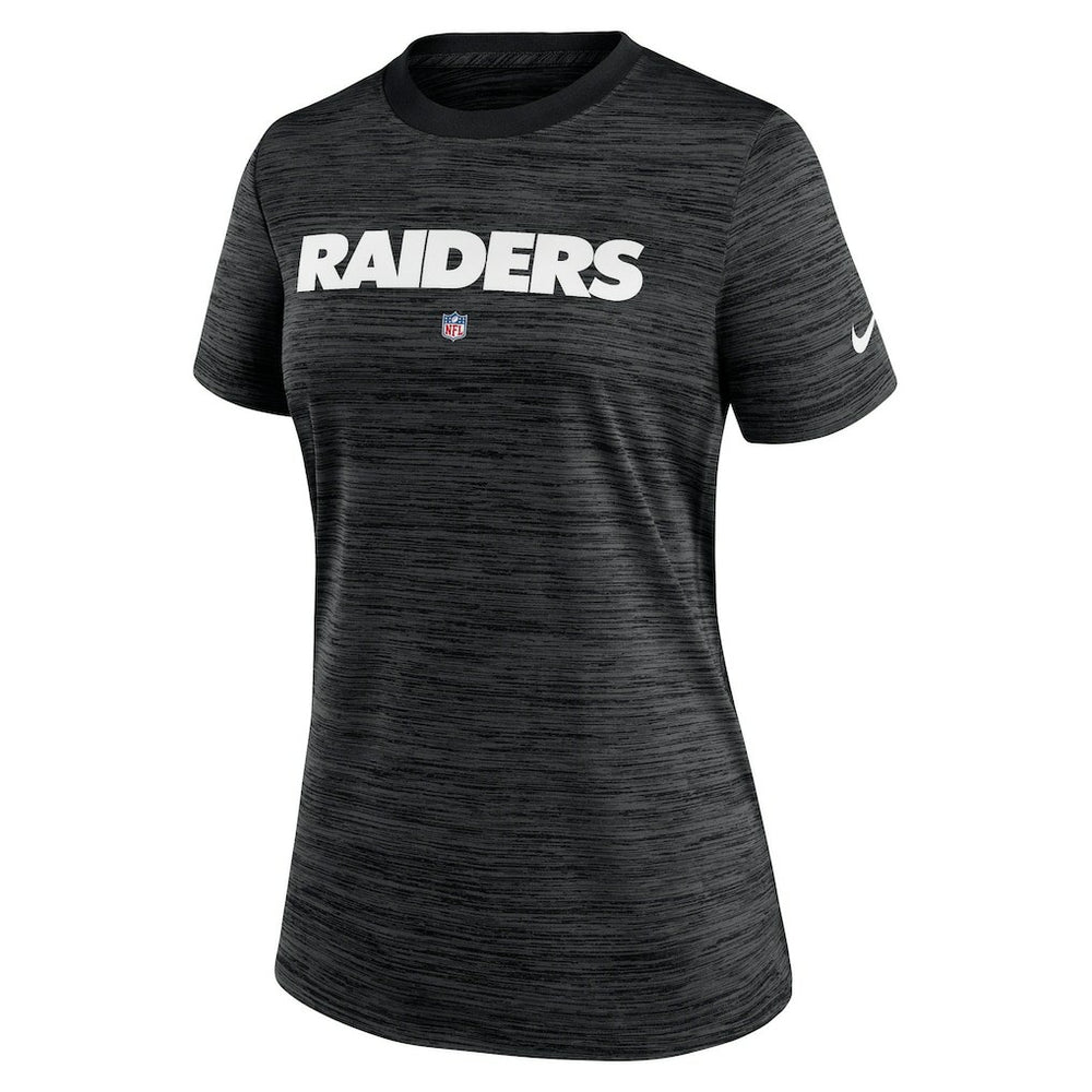 Las Vegas Raiders Women's Sideline Velocity Performance T-Shirt | NFL Online