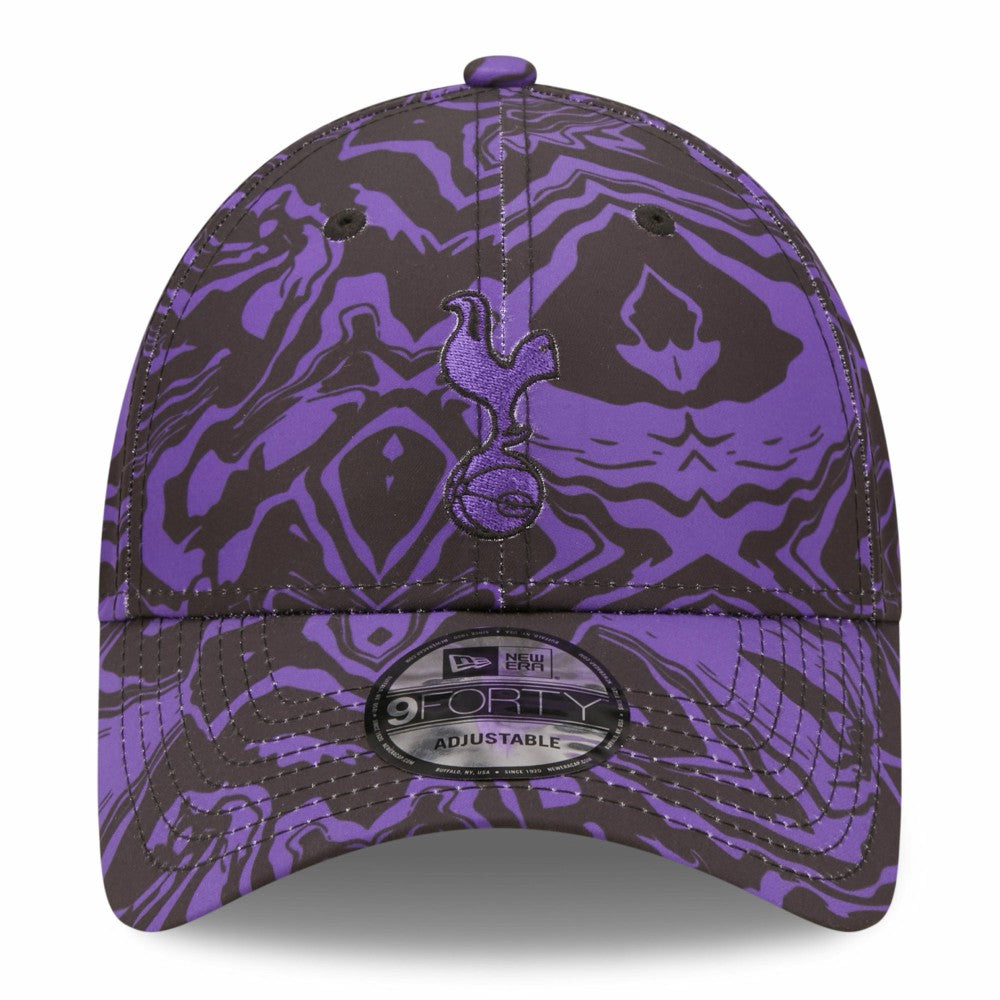 Tottenham Hotspur New Era Allover Print 9FORTY Adjustable Hat