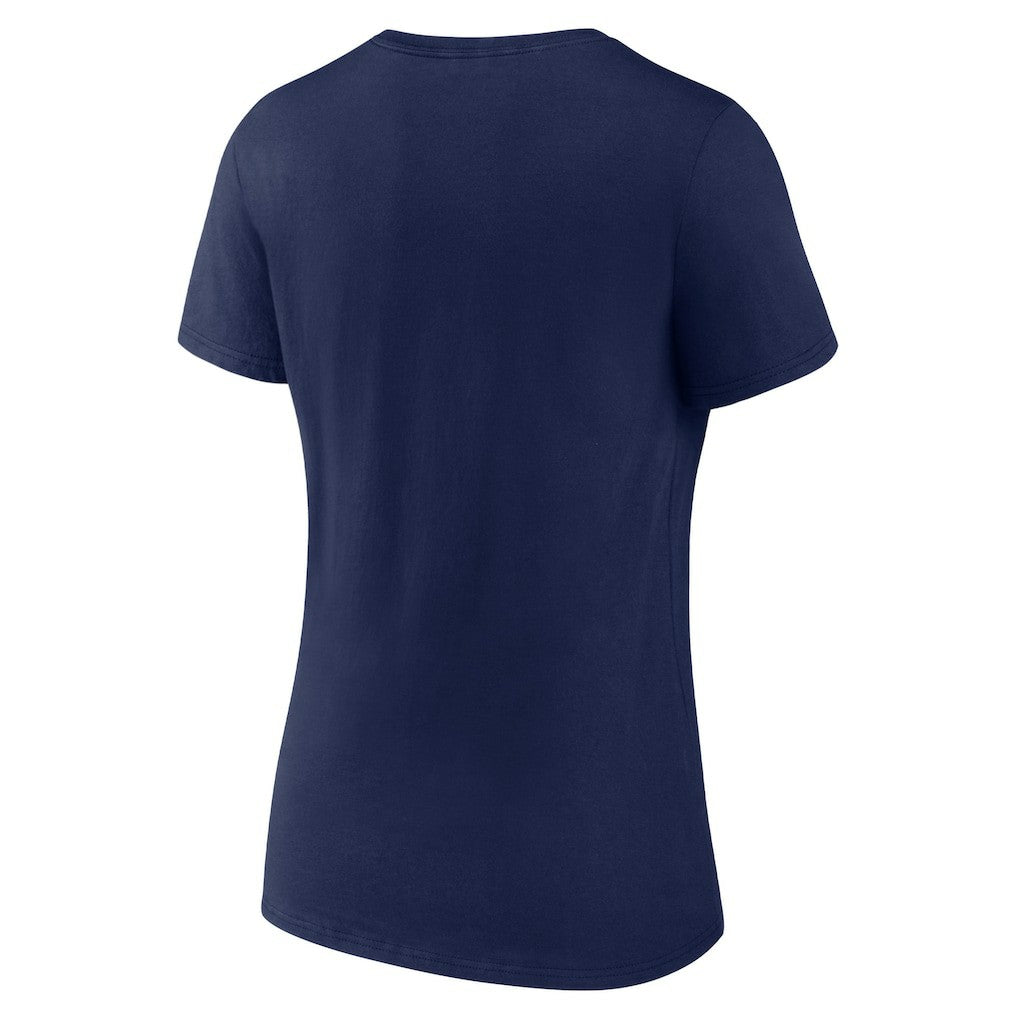 New England Patriots Women's Shine Time V-Neck T-Shirt | NFL US