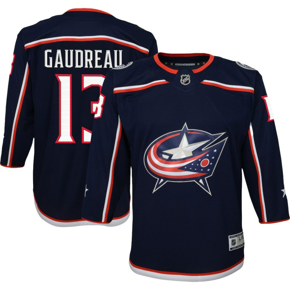 Johnny Gaudreau Columbus Blue Jackets Youth 2022/23 Premier Player Jersey -  NHL Jerseys