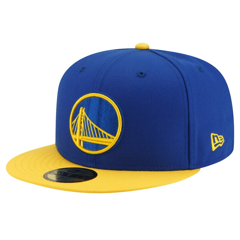 Royal/Gold Golden State Warriors 2-Tone 59FIFTY Fitted Hat sale | NBA