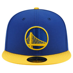 Royal/Gold Golden State Warriors 2-Tone 59FIFTY Fitted Hat sale | NBA
