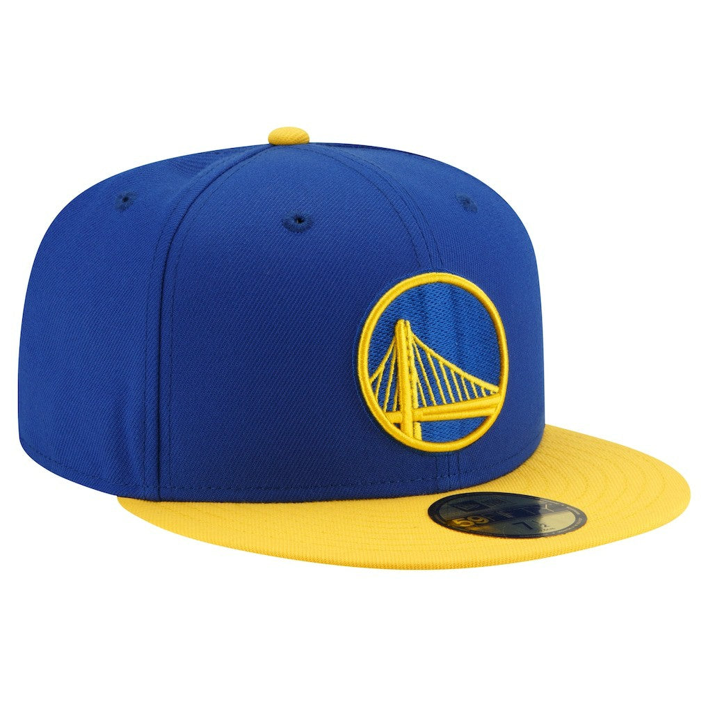 Royal/Gold Golden State Warriors 2-Tone 59FIFTY Fitted Hat sale | NBA