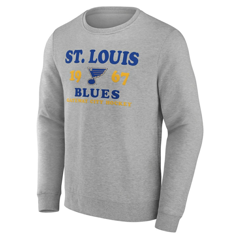 St. Louis Blues Fanatics Fierce Competitor Pullover Sweatshirt -  NHL Sweatshirts
