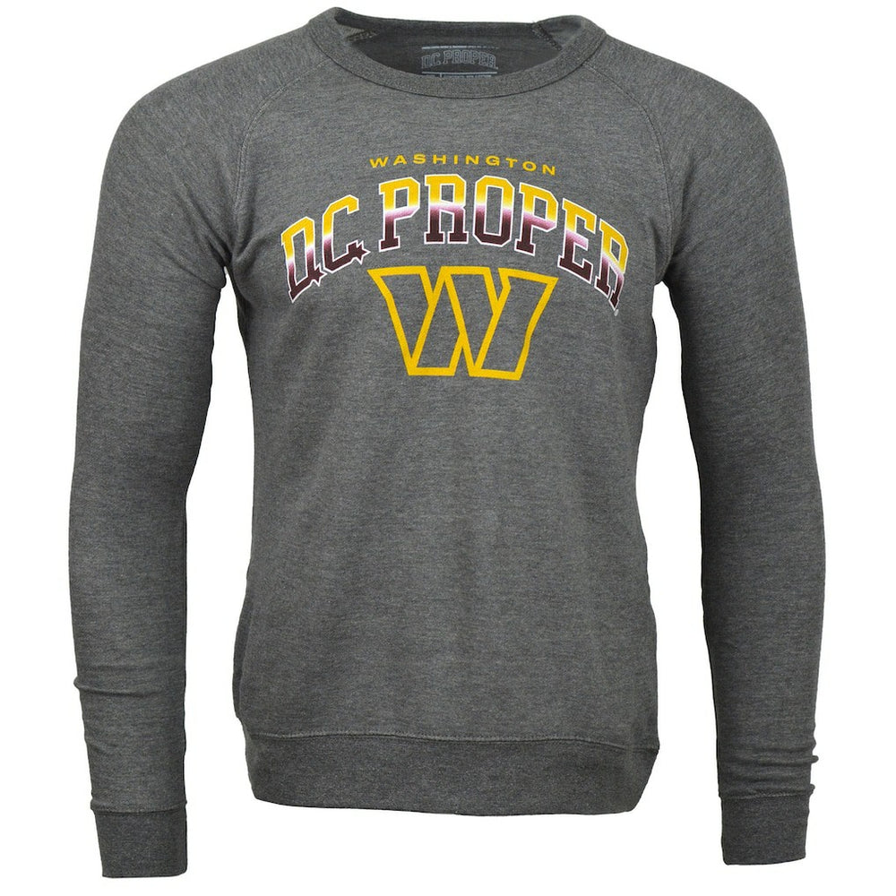 Washington Commanders DC PROPER Signature Raglan Vintage Pullover Sweatshirt | NFL New