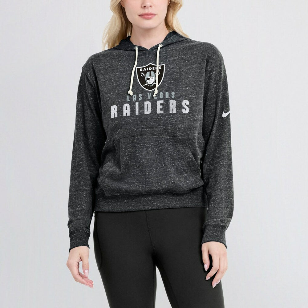 Las Vegas Raiders Women's Gym Vintage Lightweight Pullover Hoodie | NFL Sale