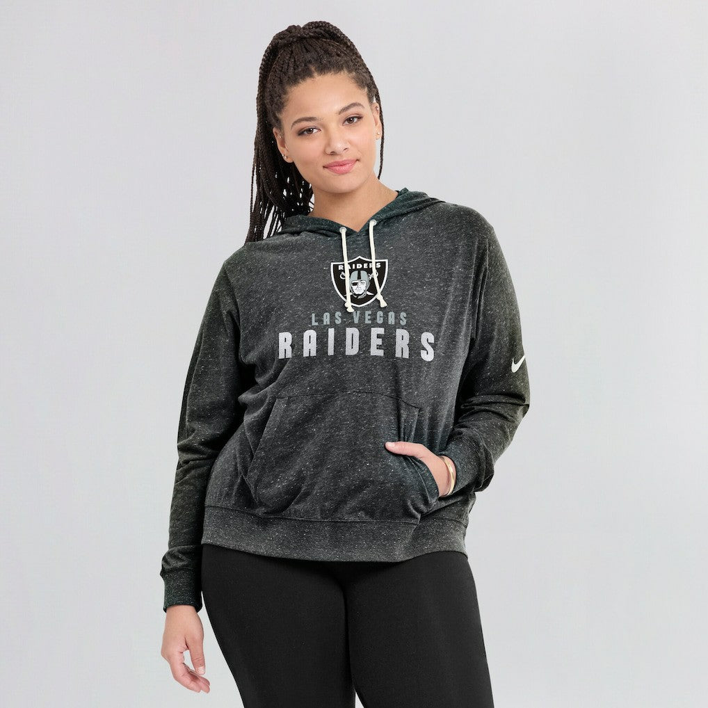 Las Vegas Raiders Women's Gym Vintage Lightweight Pullover Hoodie | NFL Sale