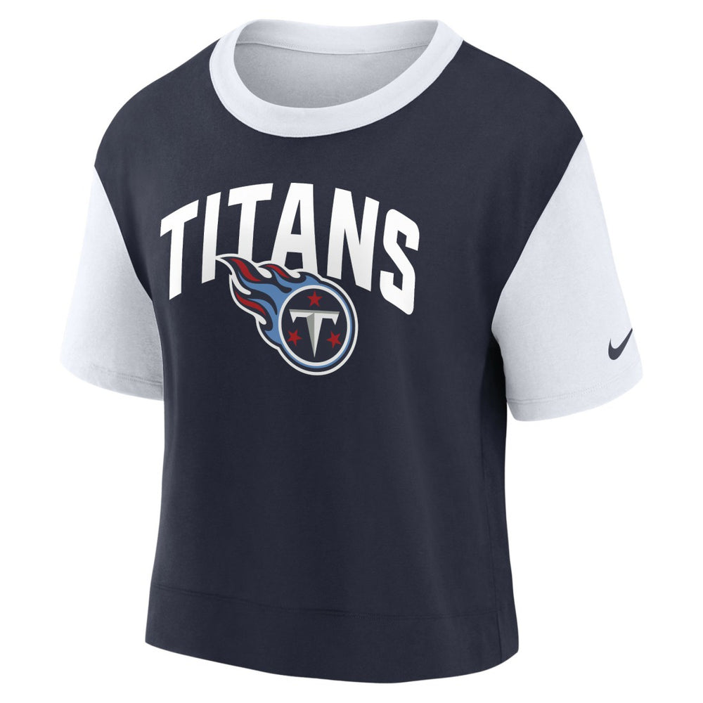 Tennessee Titans Women's High Hip Fashion T-Shirt | NFL Hot