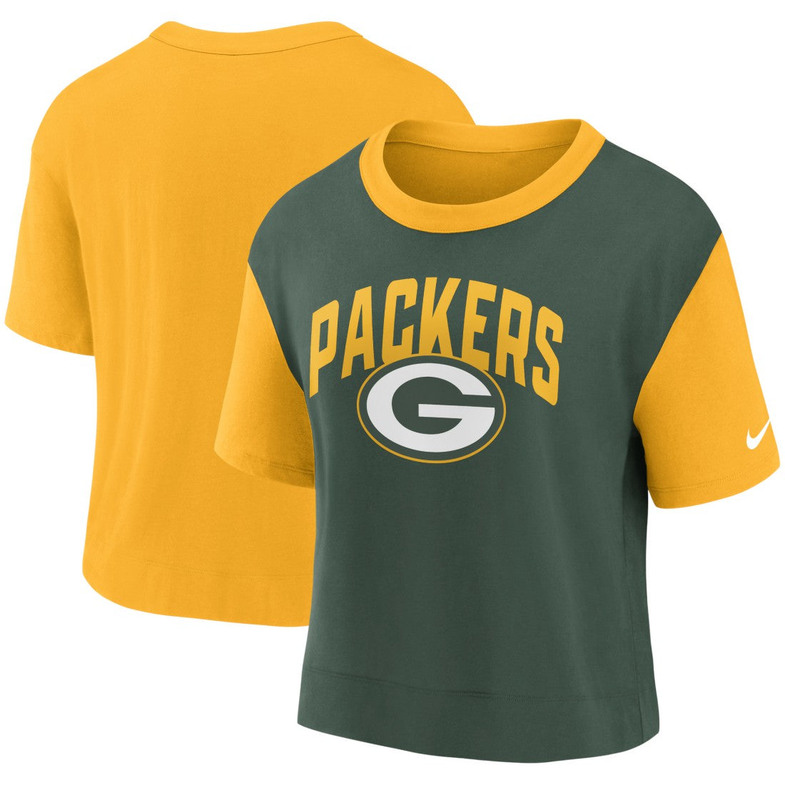Green Bay Packers Women's High Hip Fashion T-Shirt | NFL US