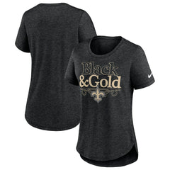 New Orleans Saints Women's Local Fashion Tri-Blend T-Shirt | NFL New