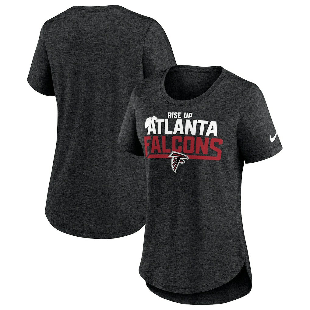 Atlanta Falcons Women's Local Fashion Tri-Blend T-Shirt | NFL Outlet