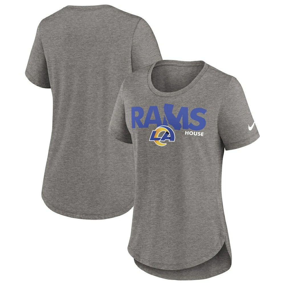 Los Angeles Rams Women's Local Fashion Tri-Blend T-Shirt | NFL Online