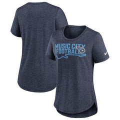 Tennessee Titans Women's Local Fashion Tri-Blend T-Shirt | NFL Online