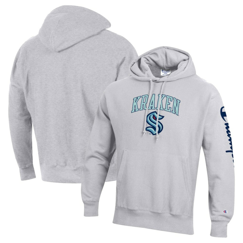 Seattle Kraken Champion Reverse Weave Pullover Hoodie -  NHL Hoodies