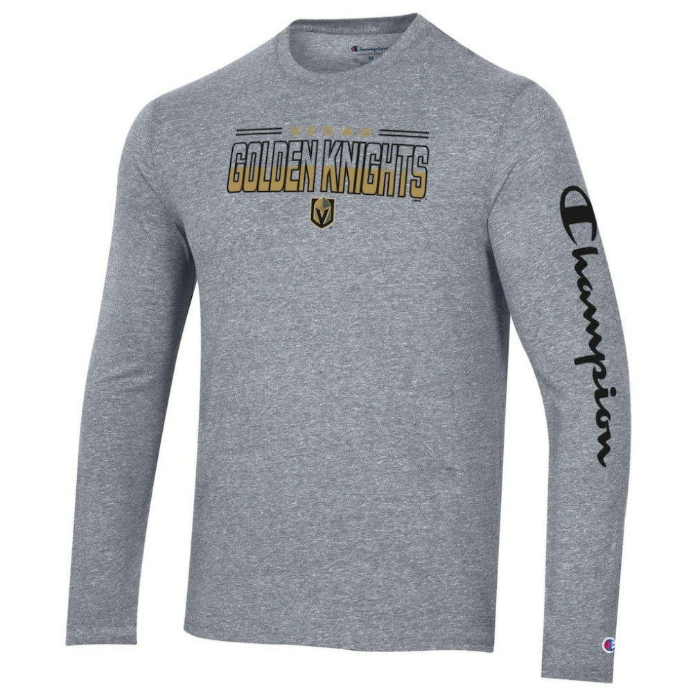 Vegas Golden Knights Champion Tri-Blend Long Sleeve T-Shirt -  NHL T-shirts