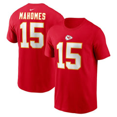 Kansas City Chiefs Patrick Mahomes  Player Name & Number T-Shirt | NFL Near me