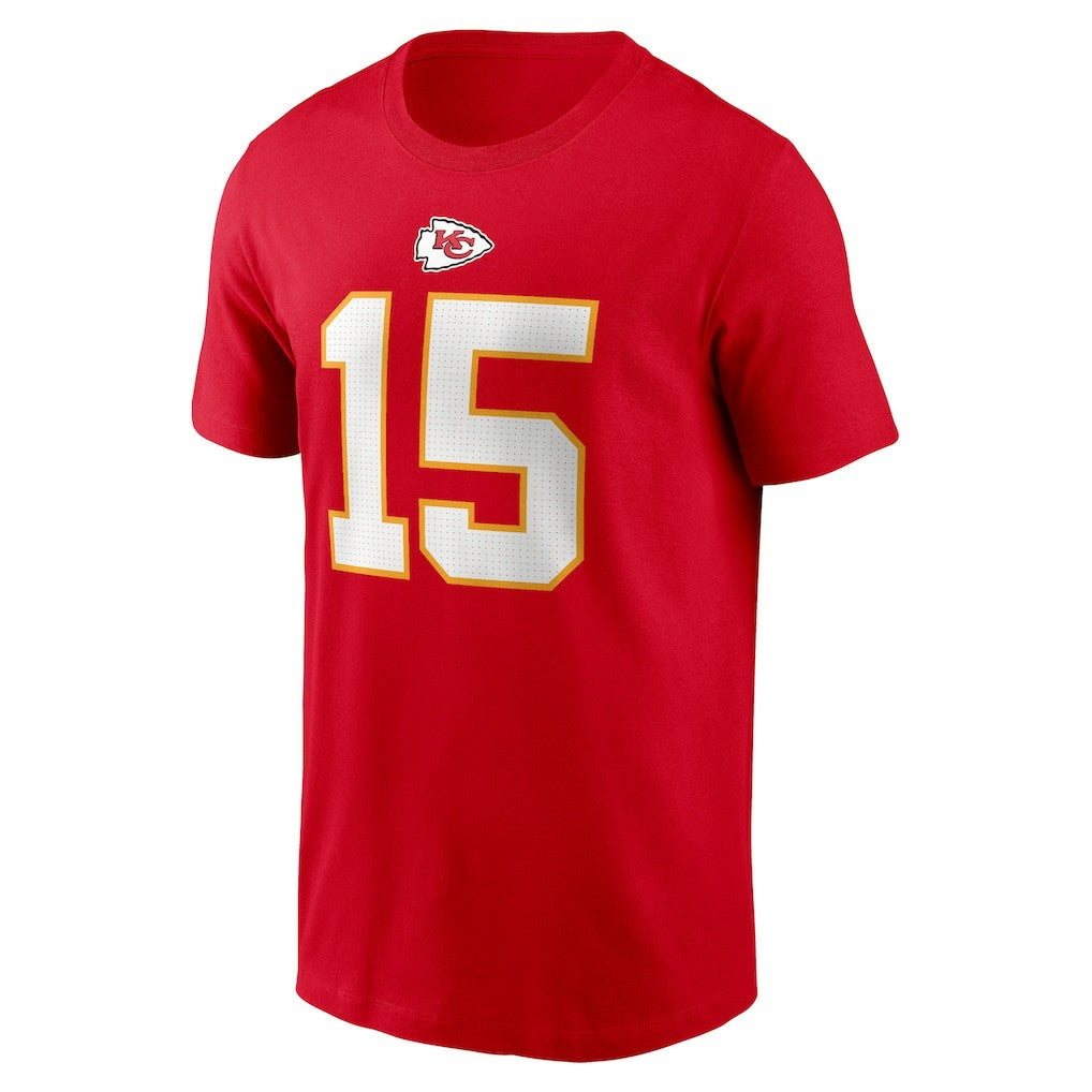 Kansas City Chiefs Patrick Mahomes  Player Name & Number T-Shirt | NFL Near me