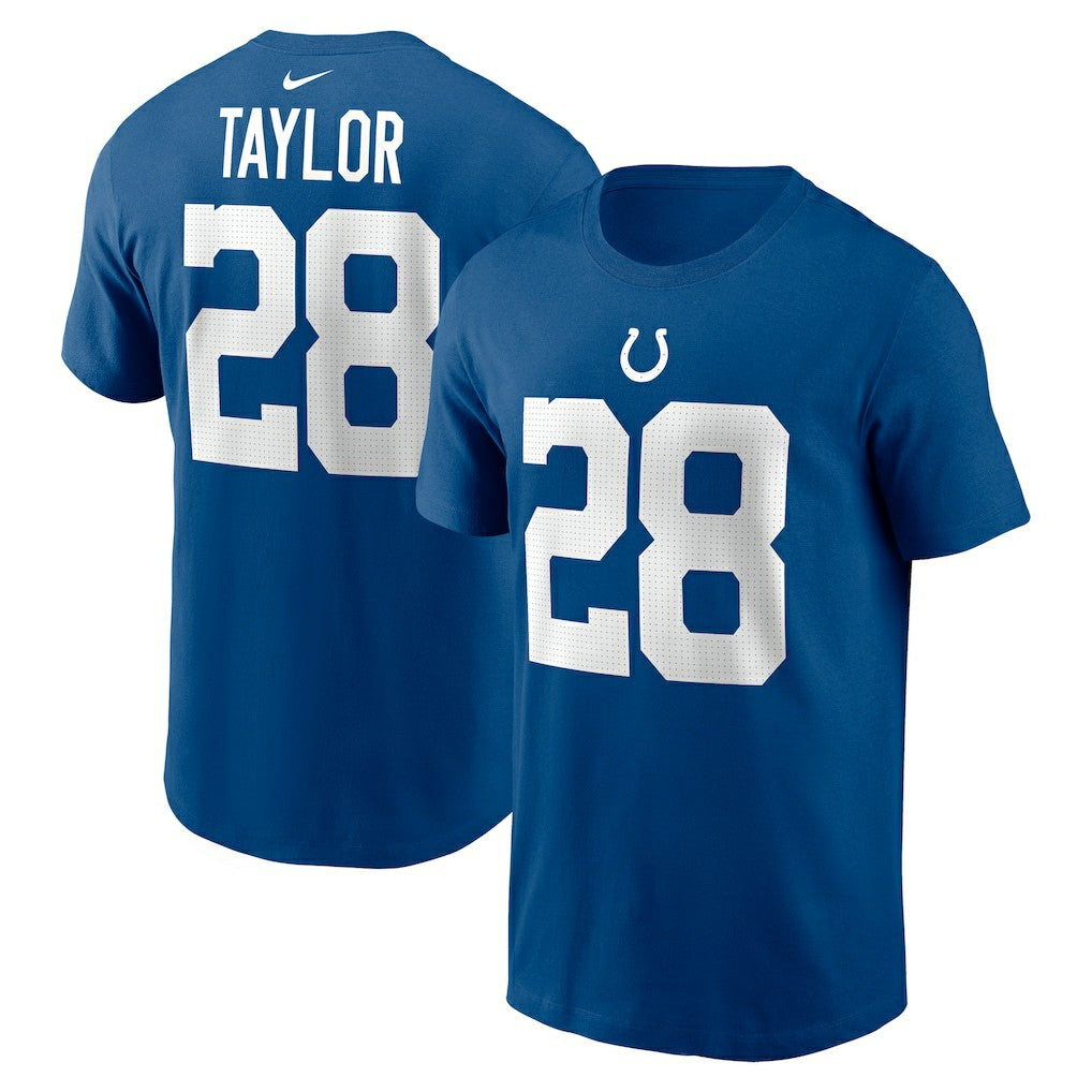 Indianapolis Colts Jonathan Taylor  Player Name & Number T-Shirt | NFL Discount
