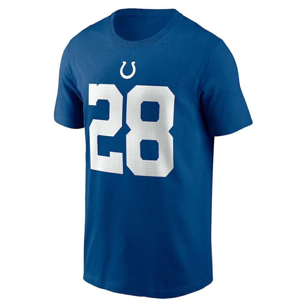 Indianapolis Colts Jonathan Taylor  Player Name & Number T-Shirt | NFL Discount