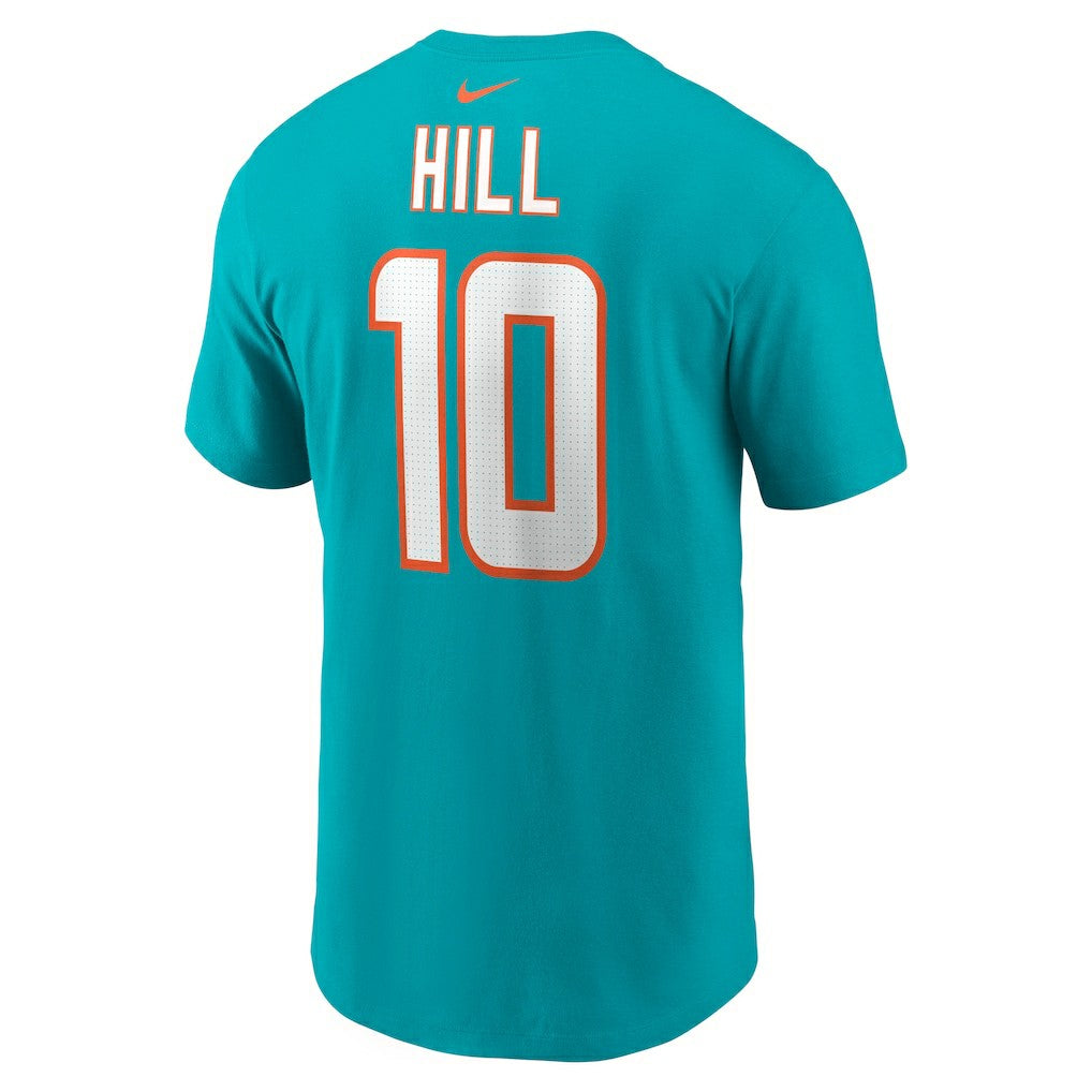 Miami Dolphins Tyreek Hill  Player Name & Number T-Shirt | NFL US