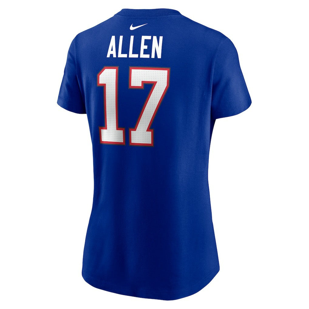 Buffalo Bills Josh Allen  Women's Player Name & Number T-Shirt | NFL Online
