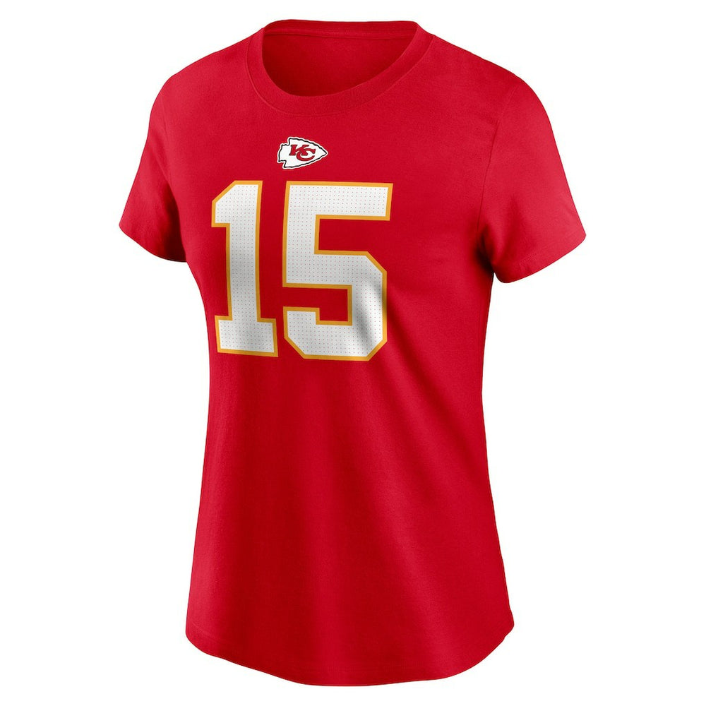 Kansas City Chiefs Patrick Mahomes  Women's Player Name & Number T-Shirt | NFL US