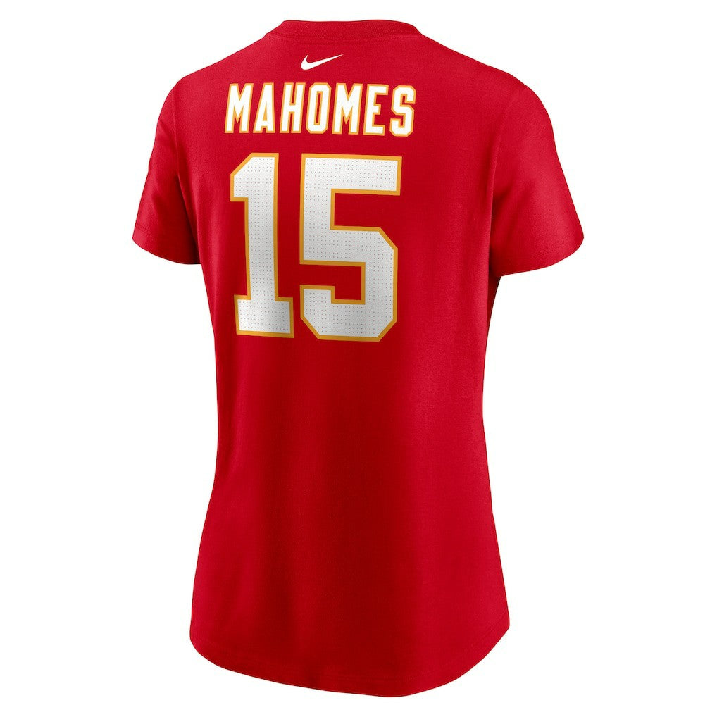 Kansas City Chiefs Patrick Mahomes  Women's Player Name & Number T-Shirt | NFL US