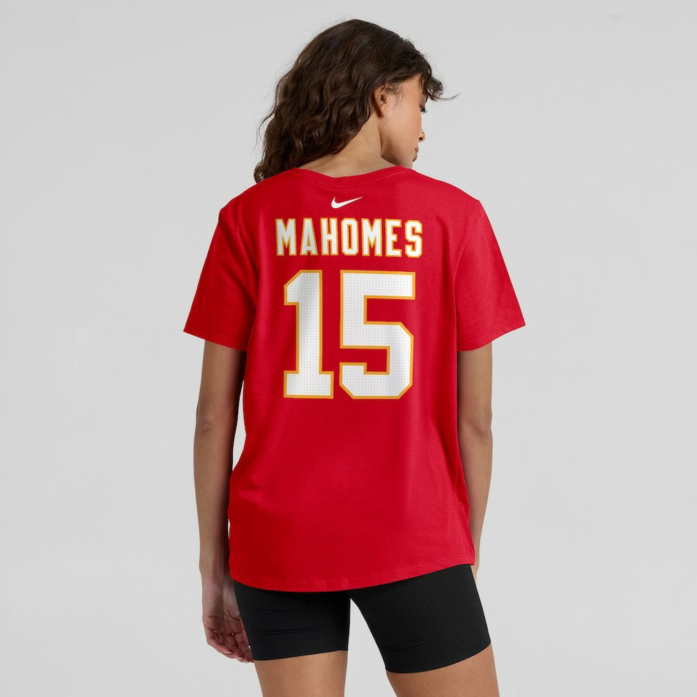 Kansas City Chiefs Patrick Mahomes  Women's Player Name & Number T-Shirt | NFL US
