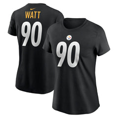 Pittsburgh Steelers T.J. Watt  Women's Player Name & Number T-Shirt | NFL Near me