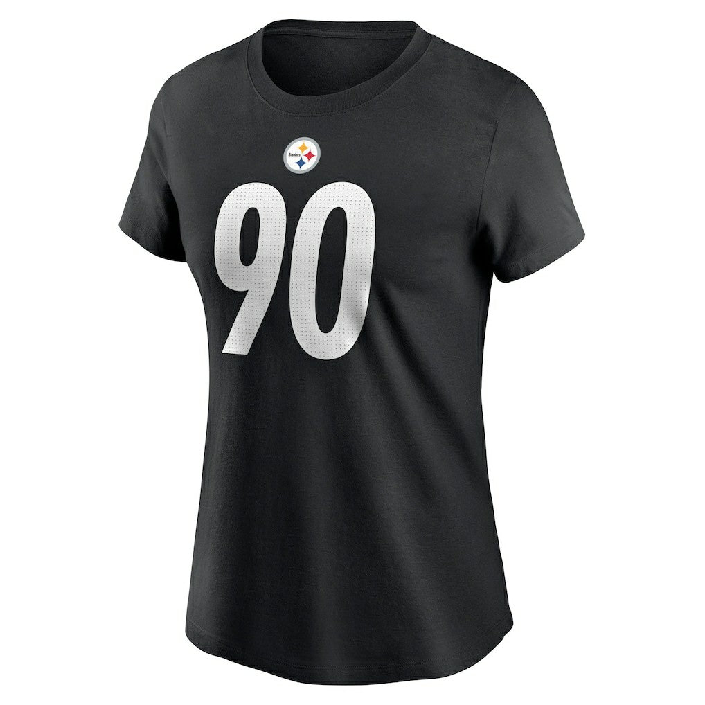 Pittsburgh Steelers T.J. Watt  Women's Player Name & Number T-Shirt | NFL Near me
