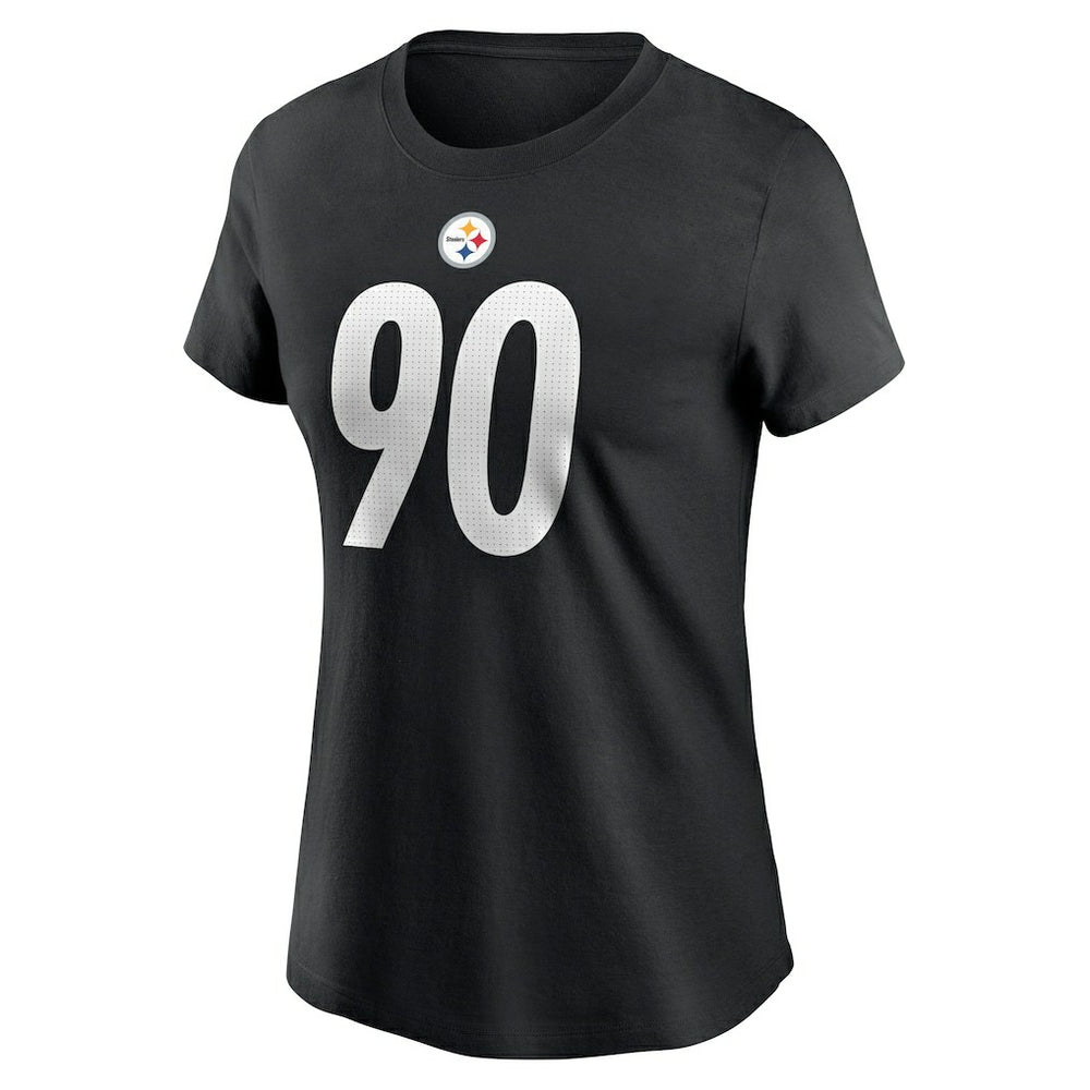 Pittsburgh Steelers T.J. Watt  Women's Player Name & Number T-Shirt | NFL Near me