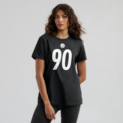 Pittsburgh Steelers T.J. Watt  Women's Player Name & Number T-Shirt | NFL Near me