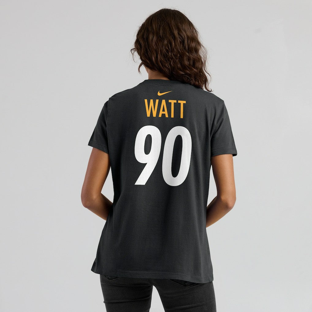 Pittsburgh Steelers T.J. Watt  Women's Player Name & Number T-Shirt | NFL Near me