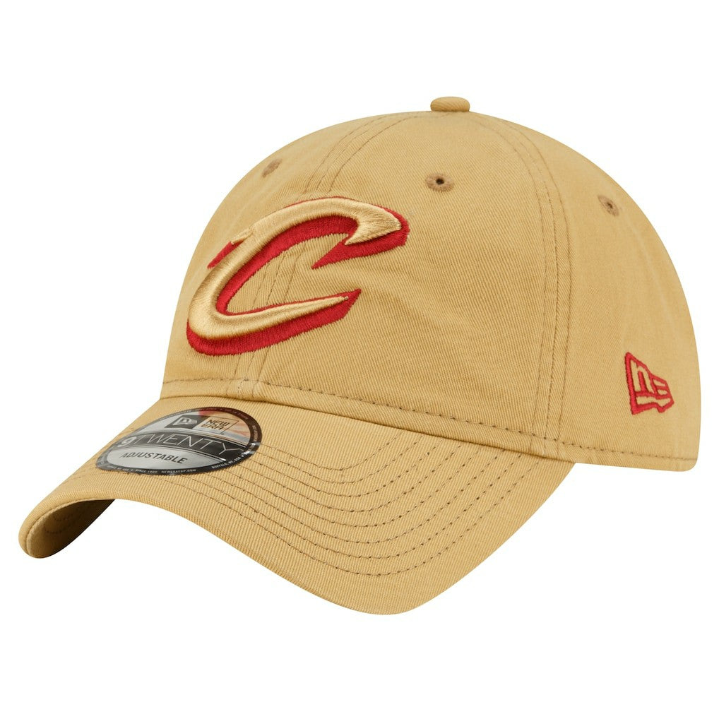 Tan Cleveland Cavaliers Team 2.0 9TWENTY Adjustable Hat sale | NBA