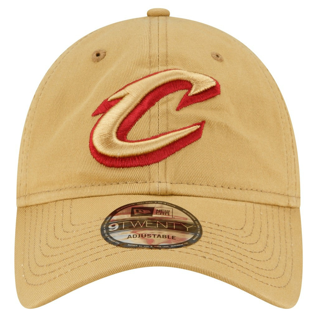 Tan Cleveland Cavaliers Team 2.0 9TWENTY Adjustable Hat sale | NBA