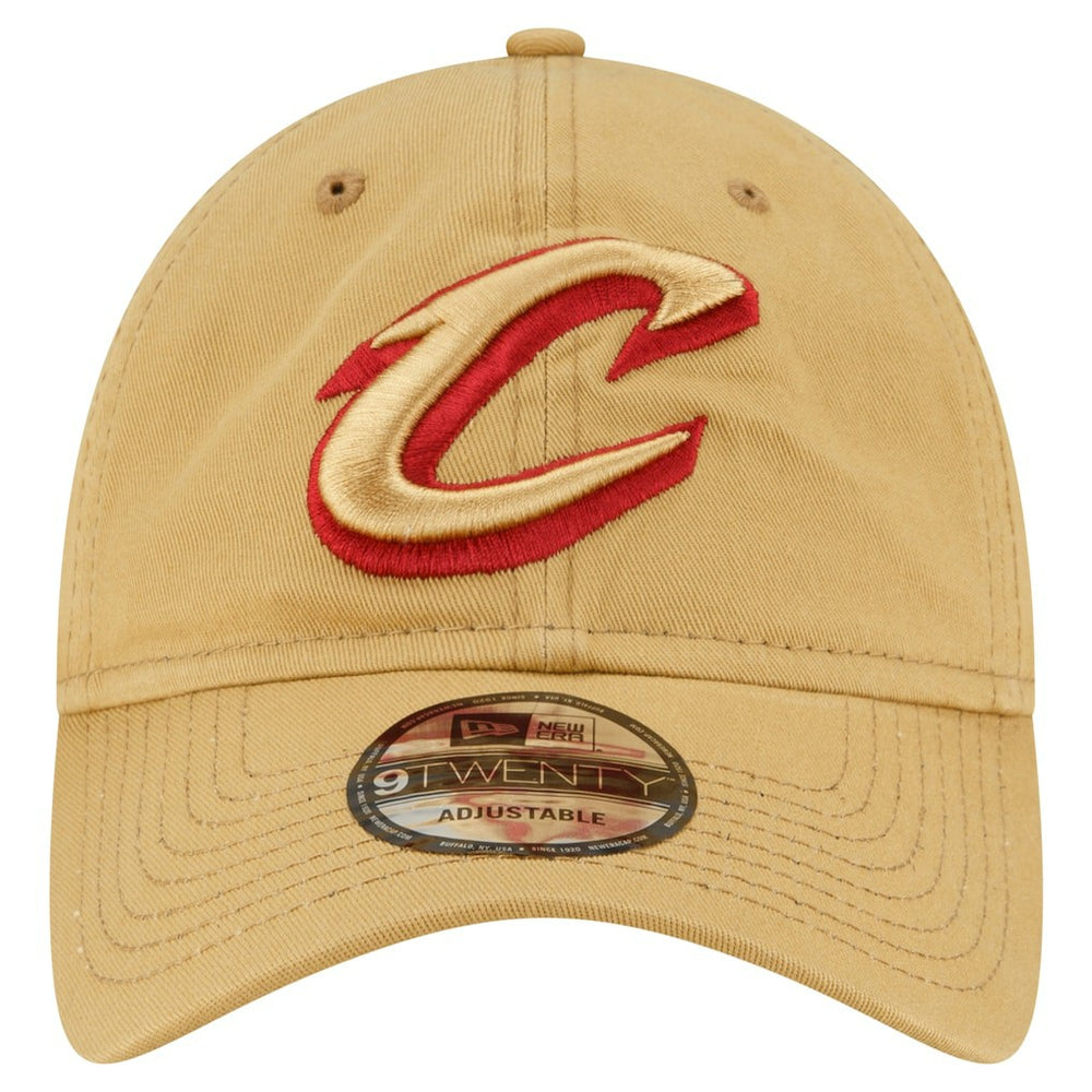 Tan Cleveland Cavaliers Team 2.0 9TWENTY Adjustable Hat sale | NBA