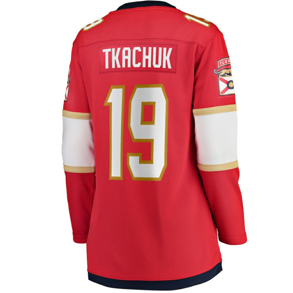 Matthew Tkachuk Florida Panthers Fanatics Women's Home Breakaway Player Jersey -  NHL Jerseys
