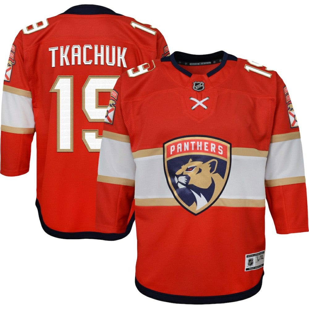 Matthew Tkachuk Florida Panthers Youth Home Premier Player Jersey -  NHL Jerseys