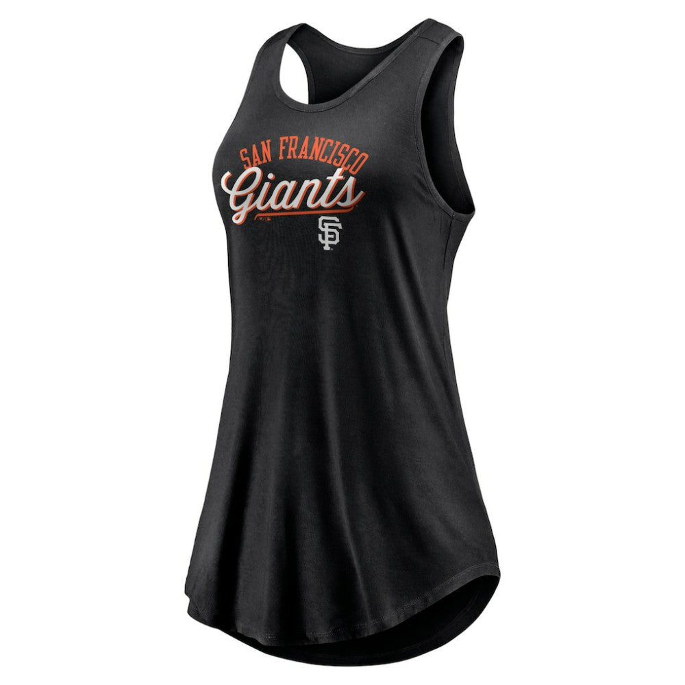 San Francisco Giants Fanatics Women's Simplicity Swing Racerback Scoop Neck Tank Top - MLB Tanks