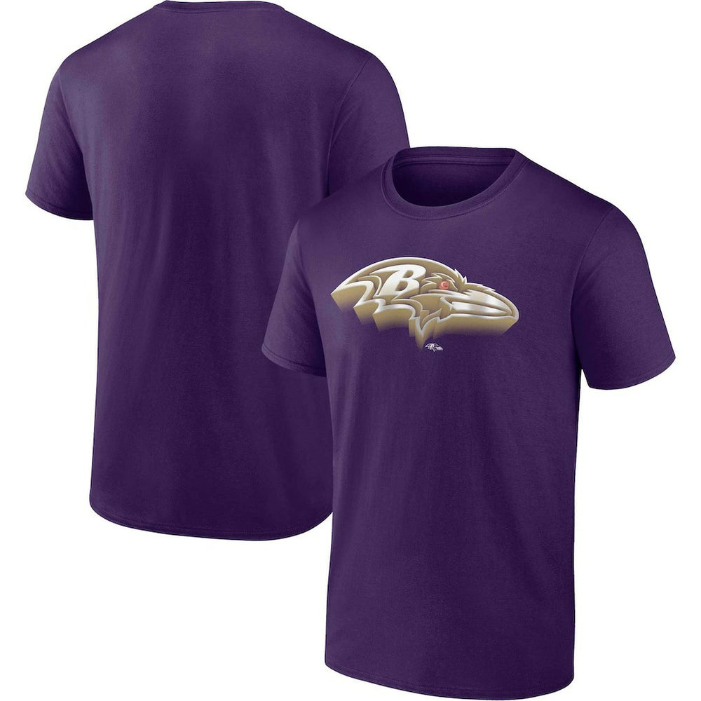 Baltimore Ravens Chrome Dimension T-Shirt | NFL US