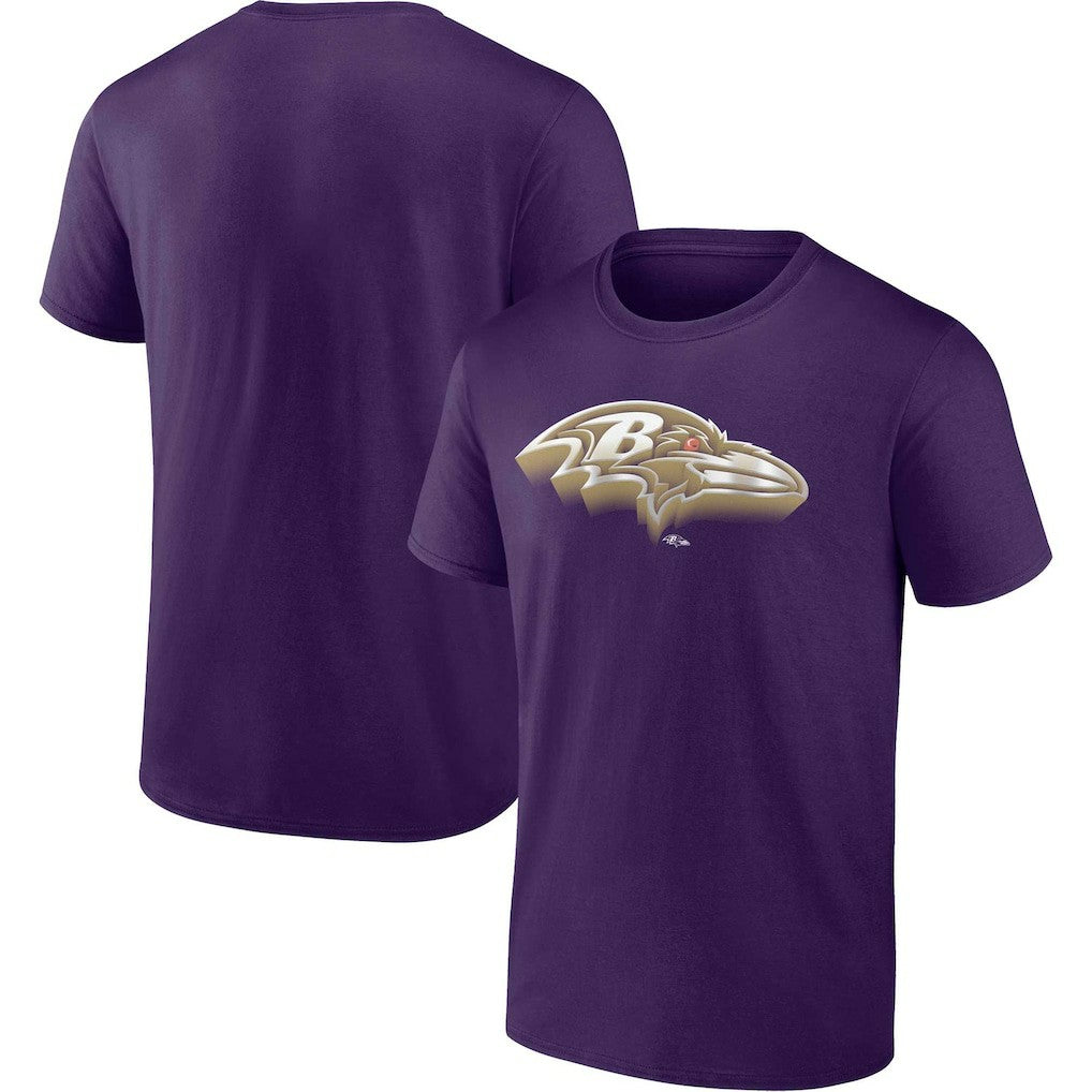 Baltimore Ravens Chrome Dimension T-Shirt | NFL US
