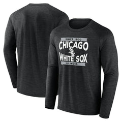 Chicago White Sox Fanatics Heroic Play Raglan Long Sleeve T-Shirt - MLB T-shirts