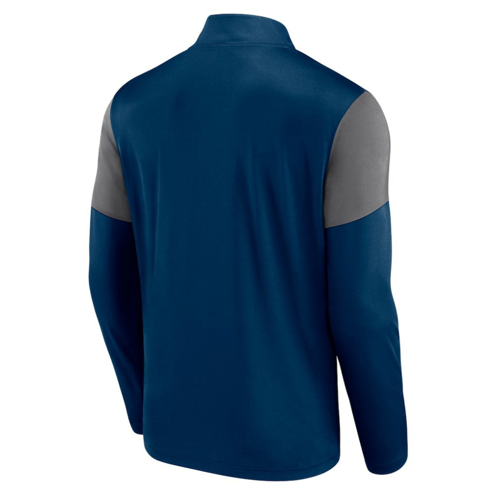 Seattle Kraken Fanatics Logo Quarter-Zip Top -  NHL