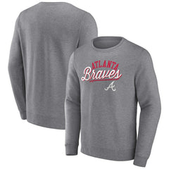 Atlanta Braves Fanatics Simplicity Pullover Sweatshirt - MLB Pullover