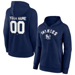 New York Yankees Women's Personalized Cooperstown Collection Winning Streak Pullover Hoodie - MLB Hoodies