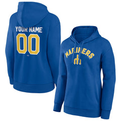 Seattle Mariners Women's Personalized Cooperstown Collection Winning Streak Pullover Hoodie - MLB Hoodies